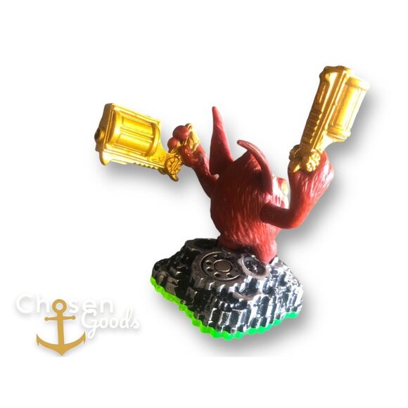 Skylanders Trigger Happy Series 1 Spyros Adventures Loose Tech Figure Activision - Picture 3 of 3